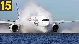 15 DANGEROUS Plane Landings  Great Pilots [upl. by Arica582]