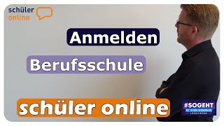 Anmeldung zur Berufsschule  NRW  Schüler Online  einfach und anschaulich erklärt [upl. by Arlan382]