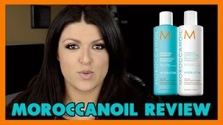 Moroccan Oil Hydrating Shampoo amp Conditioner  REVIEW  Irvy [upl. by Shari]