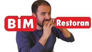 BİM Yemekleri VS Restoran Yemekleri  Lezzet Karşılaştırması [upl. by Seltzer]