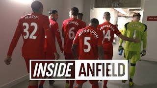 Inside Anfield Liverpool 20 Sunderland  TUNNEL CAM [upl. by Isola]