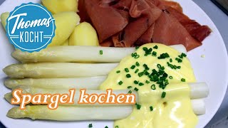 Spargel einfach kochen und schälen [upl. by Nath]