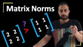 Matrix Norms  Data Science Basics [upl. by Sartin614]