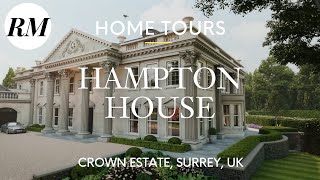 Inside £29M Surrey Mansion on Crown Estate in Oxshott England UK  Residential Market Home Tours [upl. by Arlana]