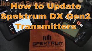 How to Register and Update your Spektrum Radio [upl. by Gaughan]