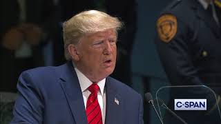 President Trump addresses UN General Assembly  FULL SPEECH [upl. by Mailand]