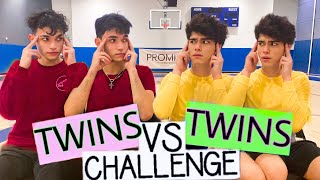 TWIN vs TWIN CHALLENGE [upl. by Eidnim878]