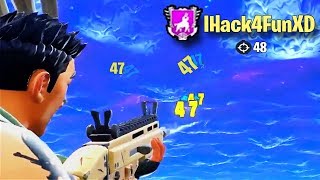 ULTIMATE Fortnite HACKER Compilation [upl. by Doersten]