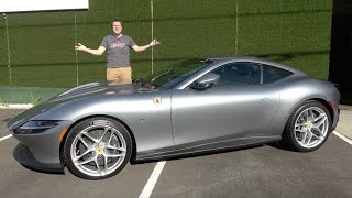 The 2021 Ferrari Roma Is Ferrari’s New 250000 EntryLevel Coupe [upl. by Kirrad]