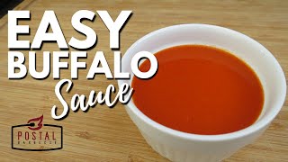 Easy Buffalo Sauce Recipe  How to make Buffalo Wing Sauce for Chicken [upl. by Ange]