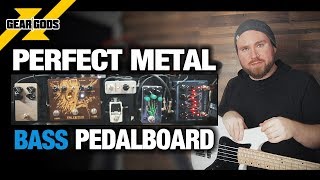 The Perfect Metal BASS Pedalboard  GEAR GODS [upl. by Orlosky]