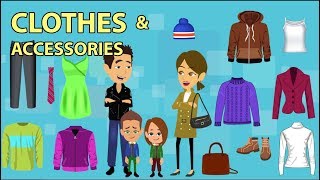 Clothes amp Accessories Vocabulary [upl. by Nwahs]