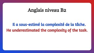 20 PHRASES en anglais de NIVEAU B2 [upl. by Esta312]