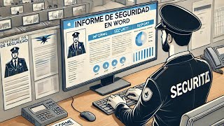 TUTORIAL INFORME  REDACCIÓN VIGILANCIA SEGURIDAD PRIVADA [upl. by Sergent658]