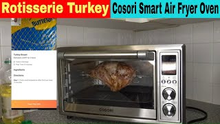 Rotisserie Turkey Breast Cosori Smart Air Fryer Toaster Oven Recipe [upl. by Urbanna]