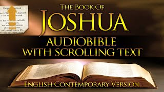 Holy Bible Audio JOSHUA 1 to 24  With Text Contemporary English [upl. by Lusty]