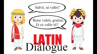 Latin Dialogue 1  Latin Lessons for Beginners  Latin 101 [upl. by Zellner]