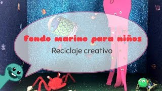 Fondo marino para niños  Tutorial para niños  Fixo Kids [upl. by Miki]