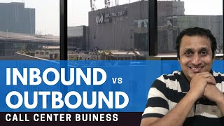 What is inbound and outbound call center  Difference  Call centre  Ameya Damle [upl. by Delora]