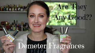 Demeter Fragrances  Affordable Single Note Perfumes  Are They Any Good [upl. by Eelinnej948]