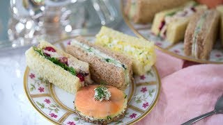 How to Make Tea Sandwiches [upl. by Inaluiak678]