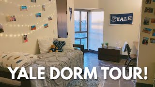 COLLEGE DORM TOUR 2020  yale university freshman year [upl. by Monjo]