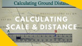 How to read Maps  Scale and Distance Geography skills [upl. by Oninrutas]