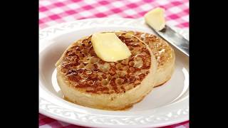 Authentic Homemade English Crumpets [upl. by Burgess]