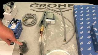 GROHE  GROHE Zedra Touch Kitchen Faucet  Installation Video [upl. by Anorahs]