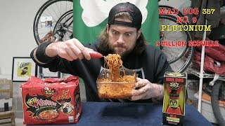 9 Million Scoville Spicy Ramen Noodle Challenge  LA BEAST [upl. by Itnaihc]