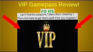 VIP Gamepass Review Roblox Survive And Kill The Killers In Area 51 [upl. by Johnsten556]