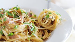 Easy Carbonara Sauce Recipe [upl. by Cohdwell]