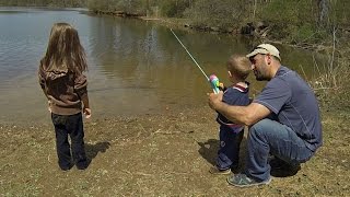 KIDS FISHING  A FEW TIPS amp TRICKS [upl. by Ennasus]