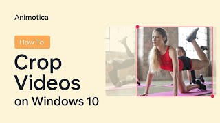 How to Crop a Video in Windows 10 Tutorial [upl. by Lacim]