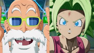 Dragon Ball FighterZ  Master Roshi All Unique Intros  Outros amp Interactions 4k [upl. by Naid43]