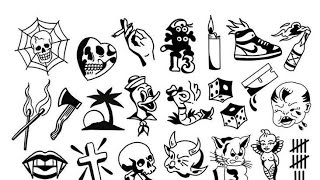 Diseños de TATUAJES CHOLOS  diseños para tatuar fáciles [upl. by Vullo]