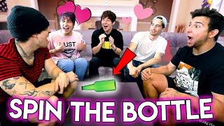 5 GUYS PLAY SPIN THE BOTTLE  Sam Golbach [upl. by Domel]