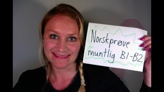 Video 369 Norskprøve muntlig B1B2 [upl. by Westphal]