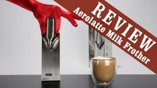 Aerolatte Milk Frother  Exclusive Review [upl. by Norym]