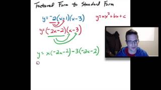 Factored Form to Standard Form [upl. by Idnal]