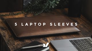 5 Minimal Laptop Sleeves  Bellroy Nomad Rushfaster Incase amp More [upl. by Maro890]