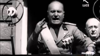 Discorso del Duce Benito Mussolini a Ancona 3 novembre 1932 [upl. by Parsaye]