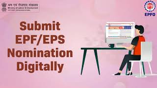 Submit EPF amp EPS Nomination Digitally [upl. by Colombi251]