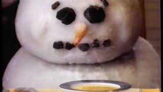 1993 Campbells Soup quotMelting Snowmanquot TV Commercial [upl. by Miksen341]