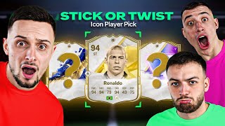 STICK OR TWIST ICON PICKS DECIDE OUR TEAM [upl. by Notsla280]