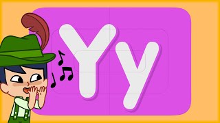 Turn the alphabet tiles to learn about words that start with the letter Y  Turn amp Learn ABCs [upl. by Arec]