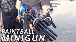 Paintball Minigun at SC Village [upl. by Soalokin]