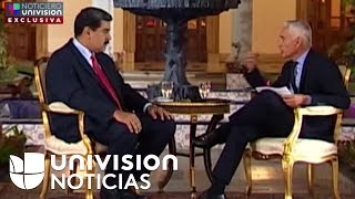 Complete interview of Jorge Ramos to Nicolás Maduro [upl. by Einnal386]