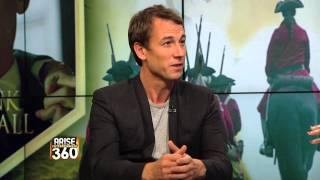 Actor Tobias Menzies on his role in the new STARZ series quotOutlanderquot [upl. by Notserp]