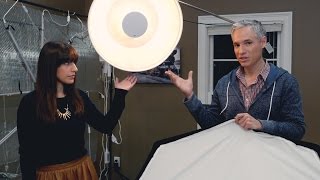 Beauty Dish vs Softbox A Studio Lighting Tutorial [upl. by Launamme]